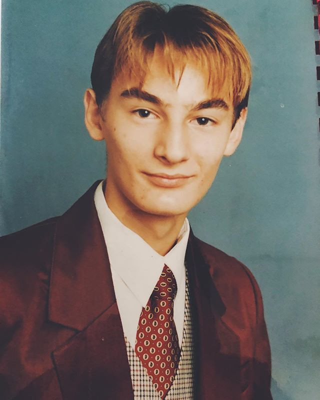 Не узнать: Алан Бадоев показал свои подростковые фото