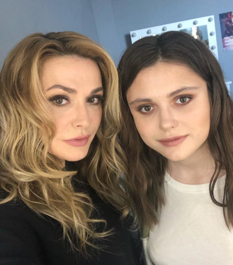 Ольга Сумская с дочерью