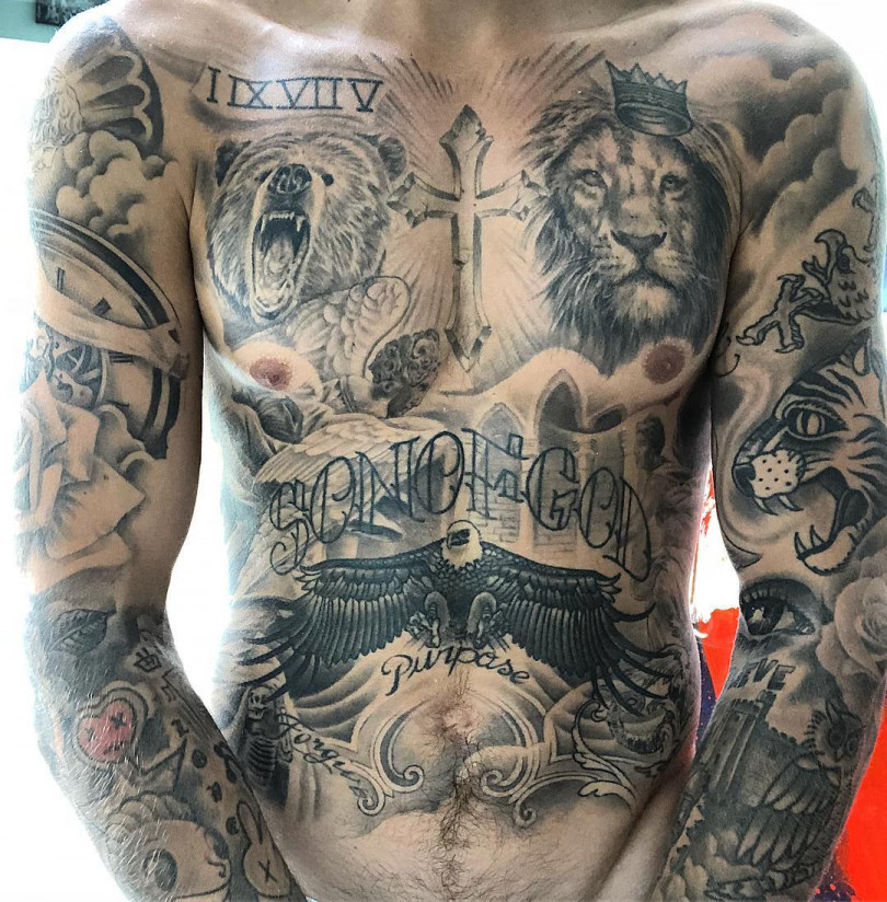 Джастин Бибер татуировки