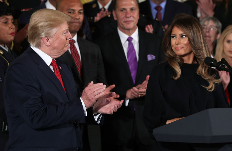 Представители Мелании Трамп прокомментировали слухи об изменах Дональда Трампа