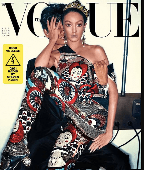 Джиджи Хадид Vogue Italy