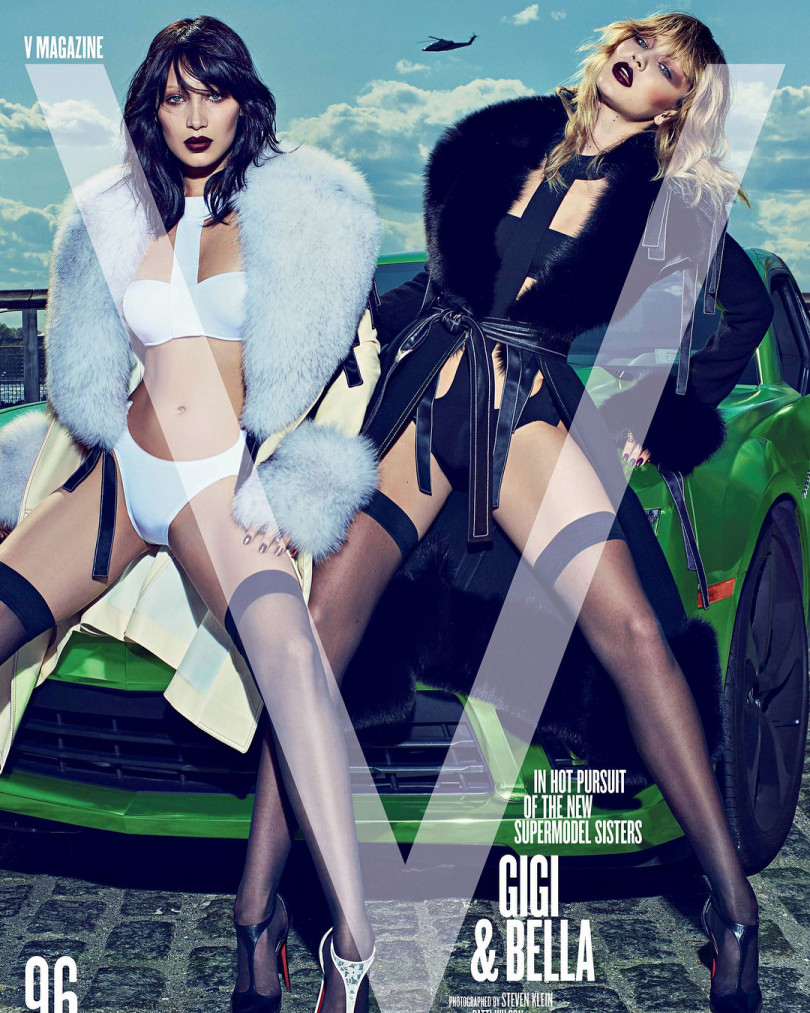 Белла и Джиджи Хадид V Magazine