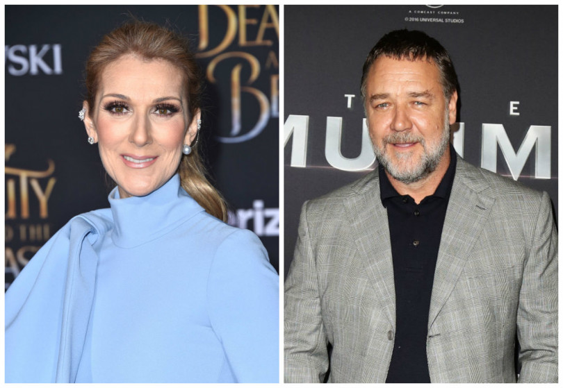 Селин Дион и Рассел Кроу