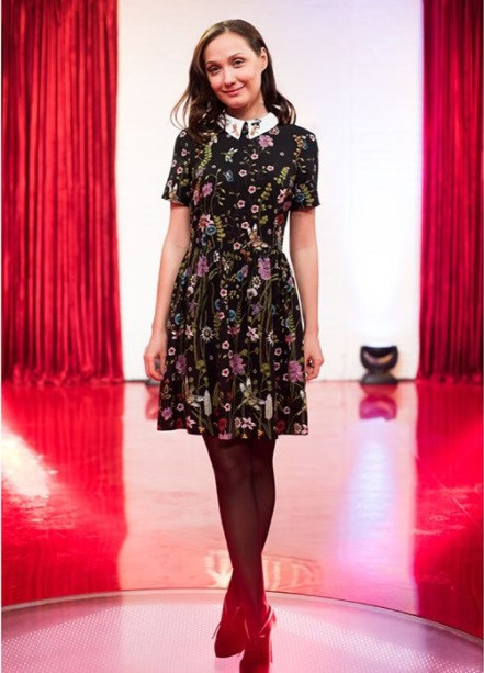 Евгения Власова впервые вышла в свет после лечения рака