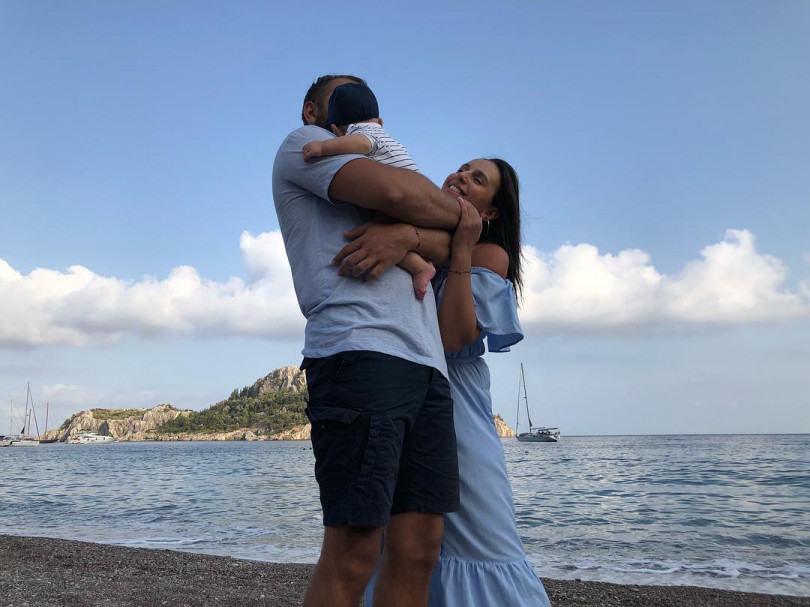 Джамала с семьей