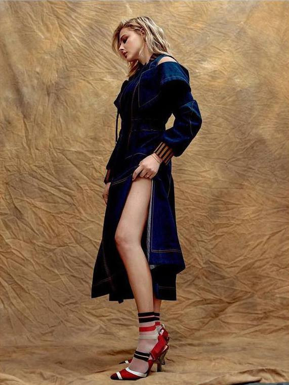 Хлоя Морец фотосессия для глянца