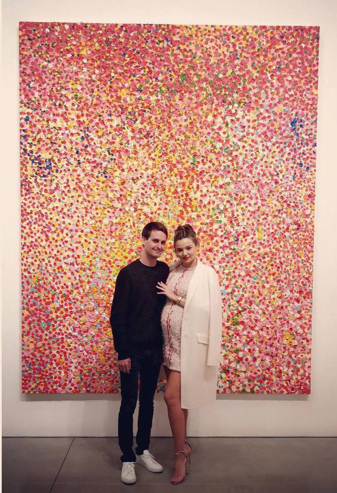 Миранда Керр и Эван Шпигель