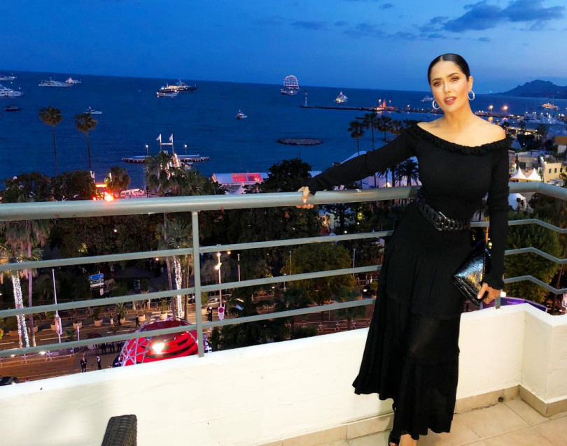 Сальма Хайек наряд