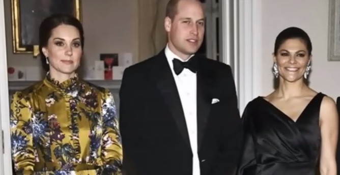 Поклонники раскритиковали горчичное платье Кейт Миддлтон для ужина в Швеции