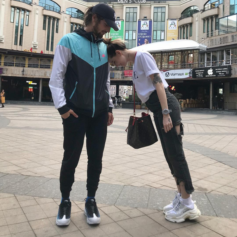 Надя Дорофеева и Владимир Дантес