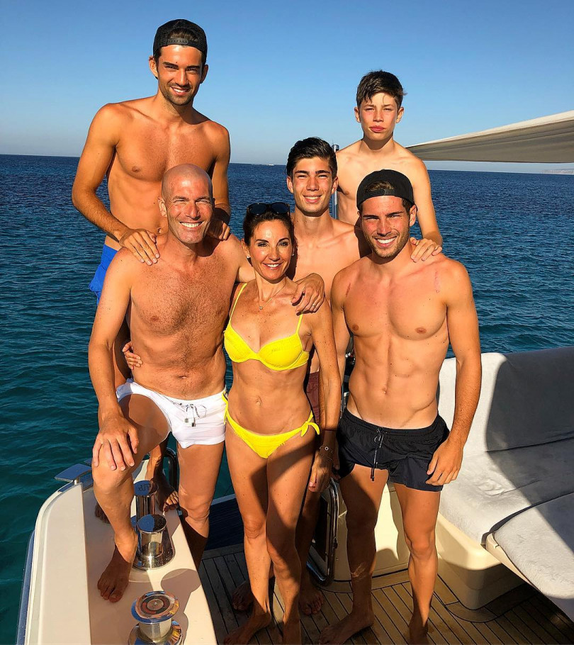 Зинедин Зидан семья