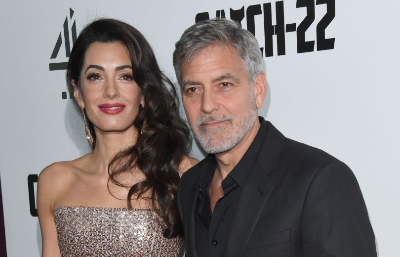 Джордж Клуни и его жена Амаль