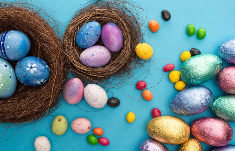 Яйця на Великдень