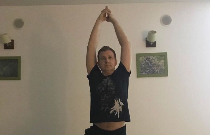 Yoga time: Юрий Горбунов восхитила гибкостью