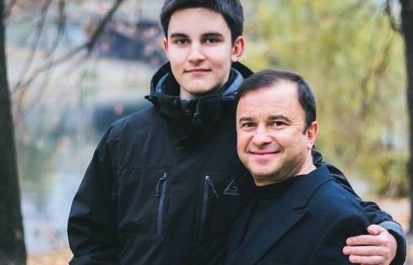 Виктор Павлик с сыном