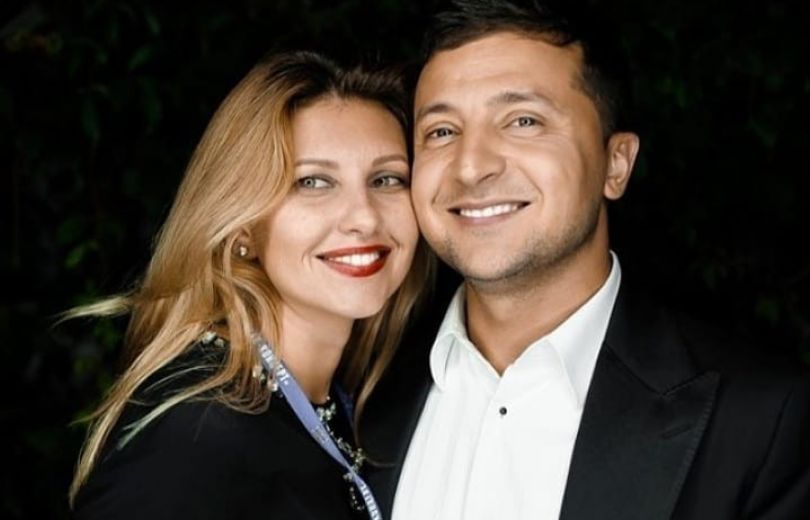 Владимир Зеленский с женой