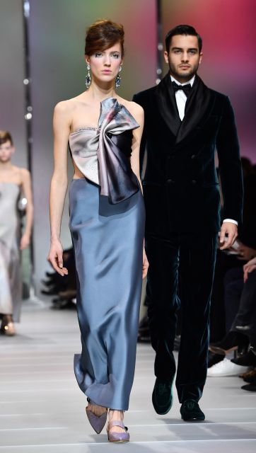 В Париже состоялся показ Armani Privé