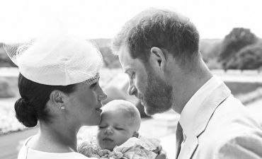 Меган Маркл и принц Гарри крестили сына Арчи