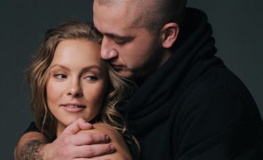 Алена Шоптенко с мужем