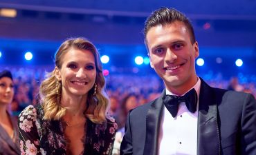 Александр Скичко и Елизавета Юрушева на церемонии "Viva! Самые красивые-2018"