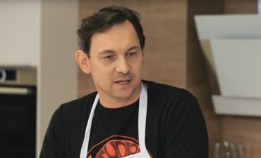 Валерий Харчишин в фартуке