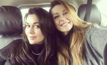 Анастасия Заворотнюк с дочерью