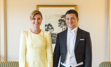 Владимир Зеленский с женой