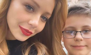 Тина Кароль с сыном