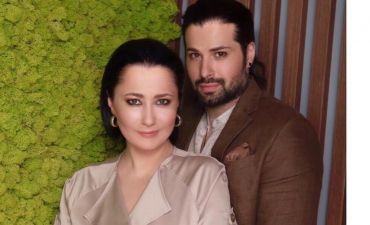 Алена Мозговая с мужем