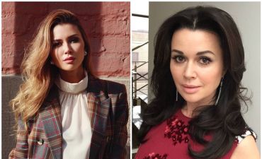 Анастасия Заворотнюк и ее дочь