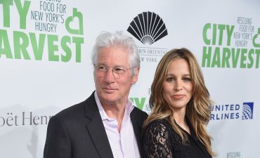 Ричард Гир с женой