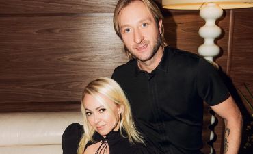 Яна Рудковская и Евгений Плющенко