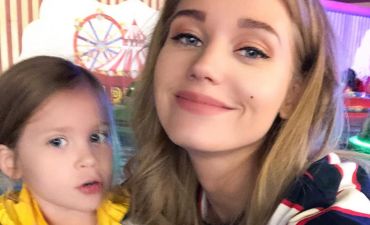 Кристина Асмус с дочерью