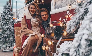 Регина Тодоренко с мужем