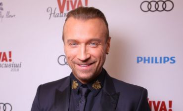 Олег Винник впервые показал своих детей на ТВ