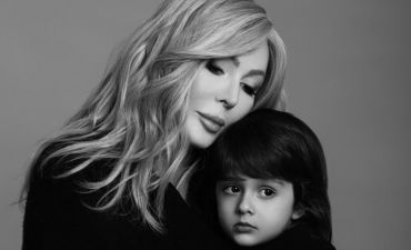 Ирина Билык и ее сын Табриз