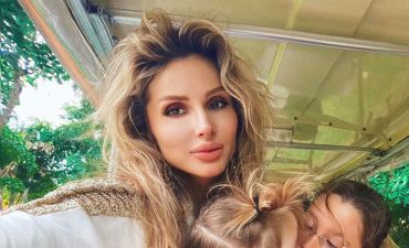 Светлана Лобода и ее дети - Тильда и Ева