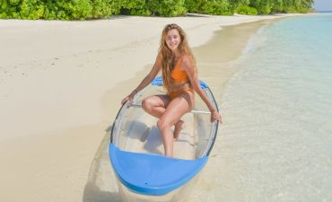 Регина Тодоренко и ее сын отдыхают на Мальдивах. Фото