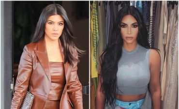 Ким и Кортни Кардашьян