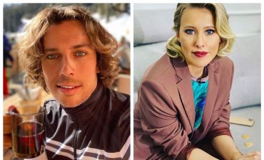 Ксения Собчак и Максим Галкин