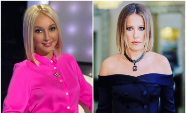 Лера Кудрявцева и Ксения Собчак