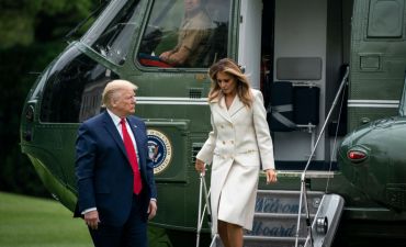Мелания и Дональд Трамп