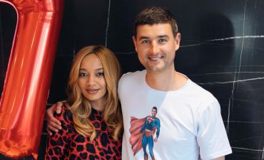 Виктория Батуи и ее муж