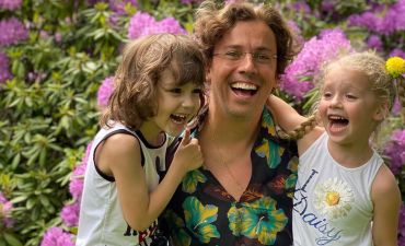 Максим Галкин с детьми