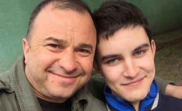 Виктор Павлик с сыном