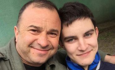 Виктор Павлик и его сын