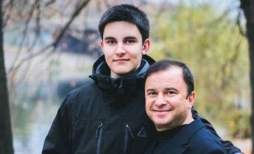 Виктор Павлик и его сын