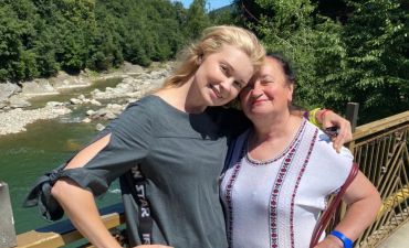 Лидия Таран и ее мама