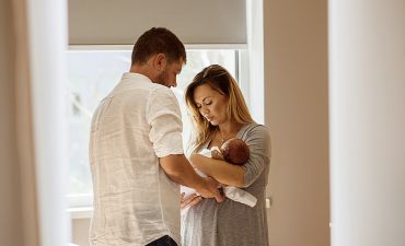 Анна Саливанчук сразу после родов