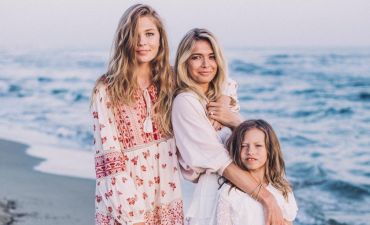 Вера Брежнева и ее дочери